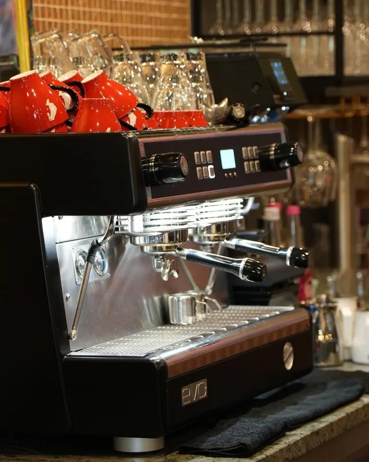 Kaffeezubereitung an der Bar