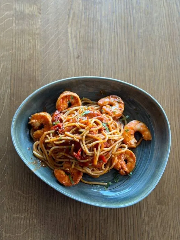Spaghetti mit Meeresfrüchten